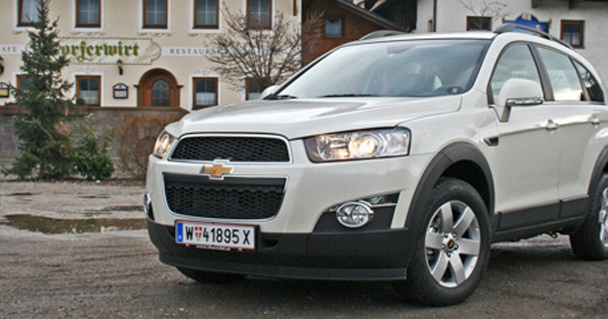 Chevrolet captiva ттх