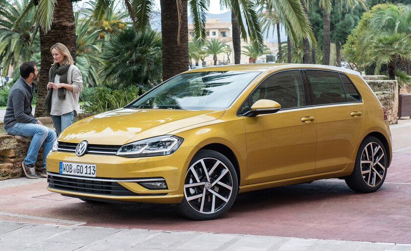 Volkswagen golf рестайлинг