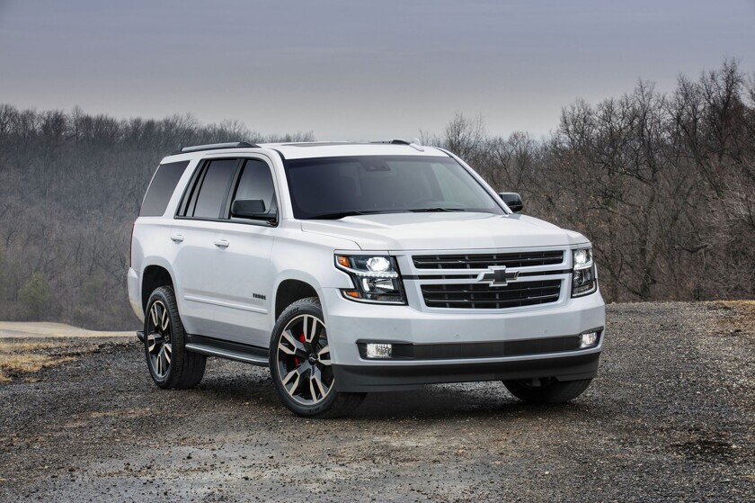 Chevrolet tahoe лошадиные силы