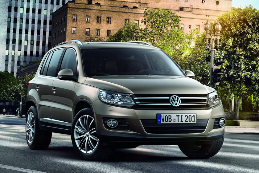 Volkswagen tiguan объем багажника