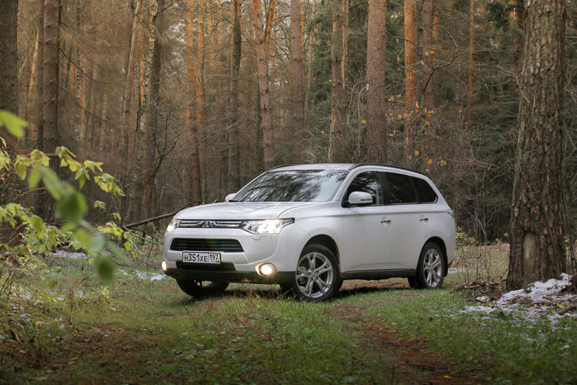 Mitsubishi outlander тест драйв