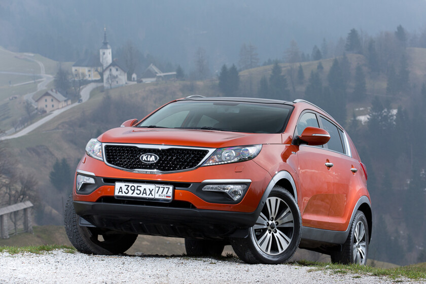 Kia sportage фотографии