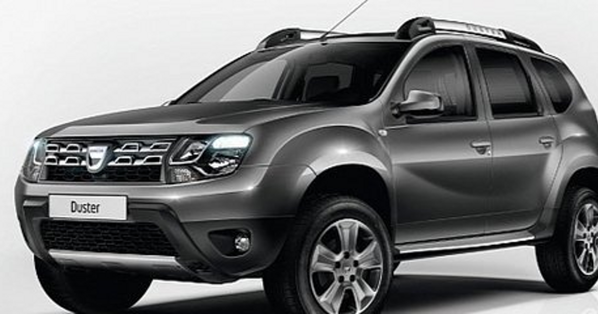 Белый renault duster фото