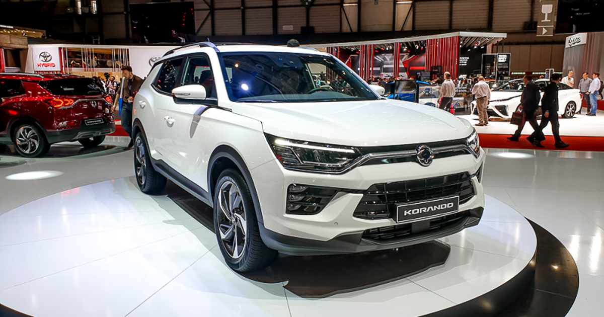 Как выглядит машина ssangyong