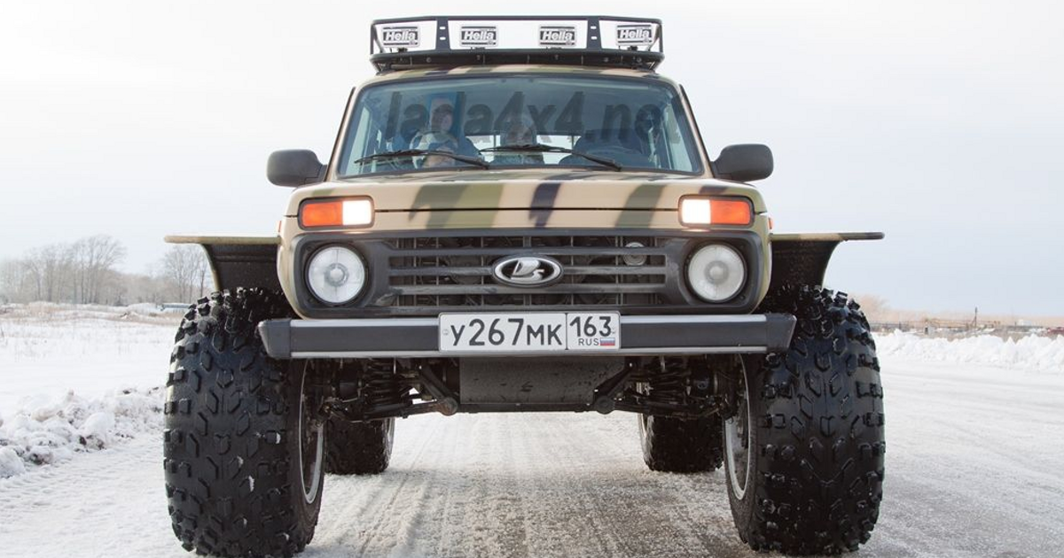 Лада 4x4 камуфляж