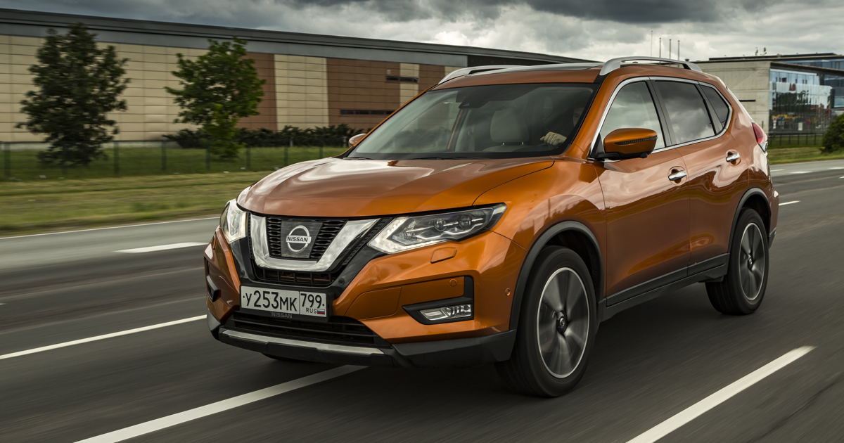 Nissan x trail расход