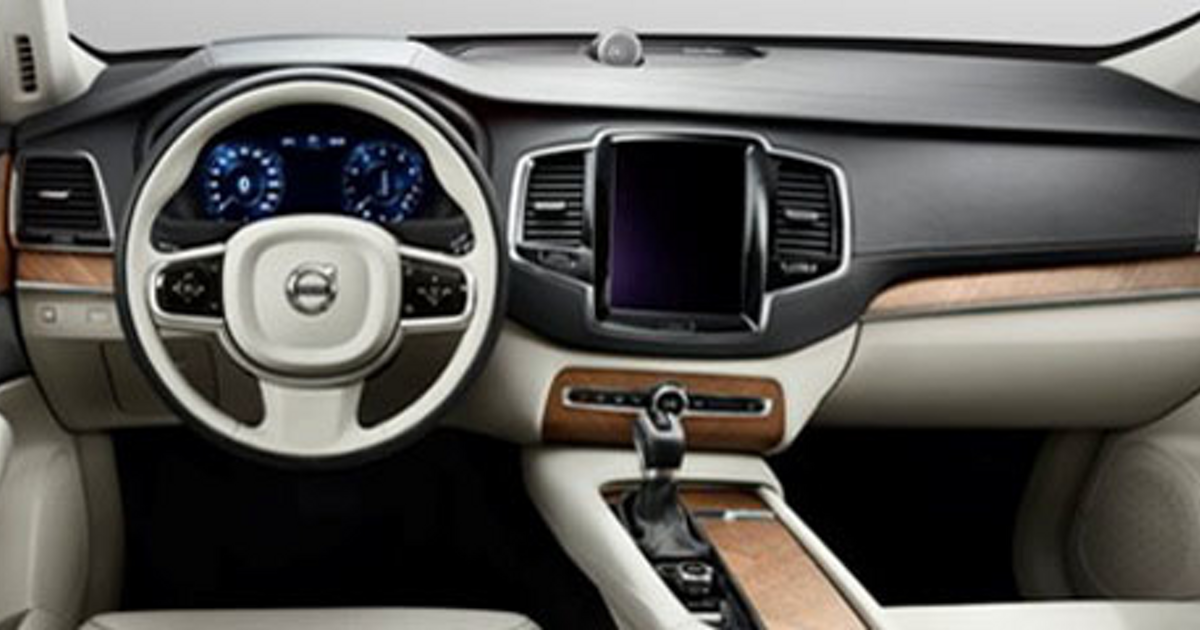 Volvo xc90 установка планшета