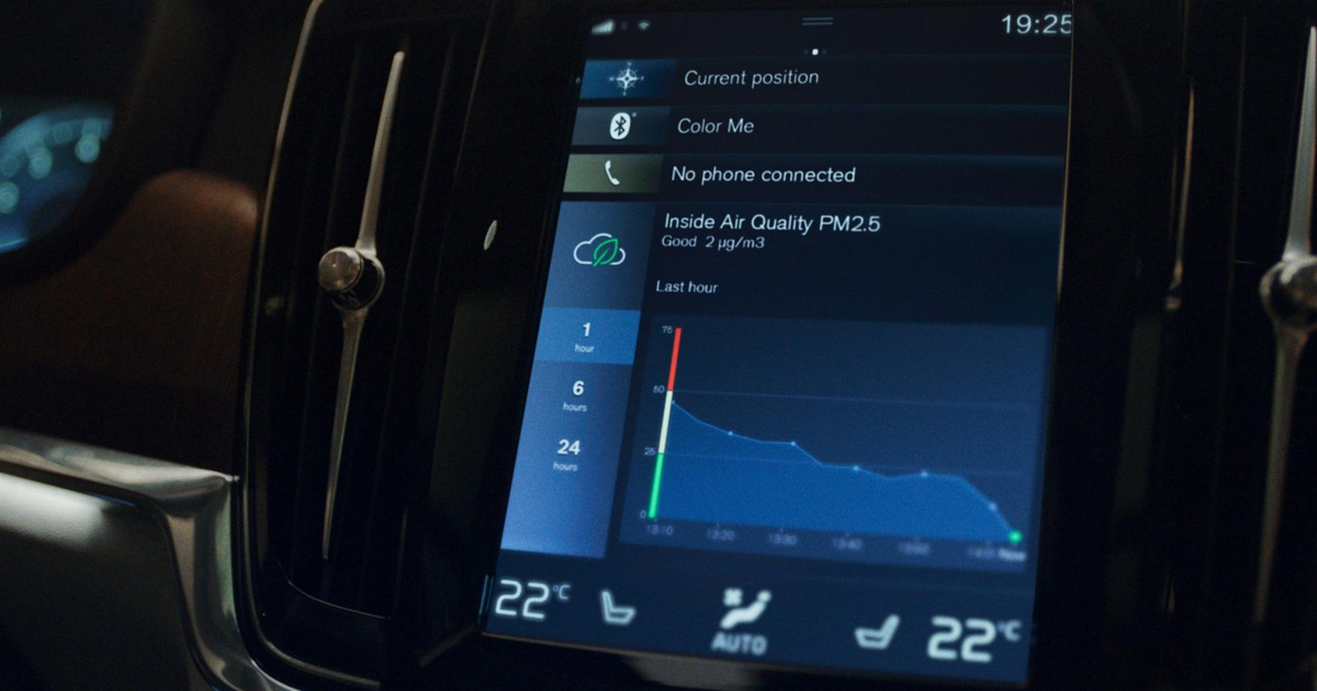Volvo представила новую систему очистки воздуха в салоне - автоновости