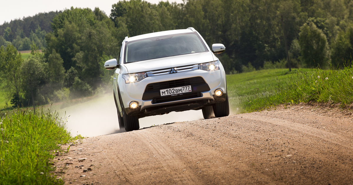 Mitsubishi outlander тест драйв