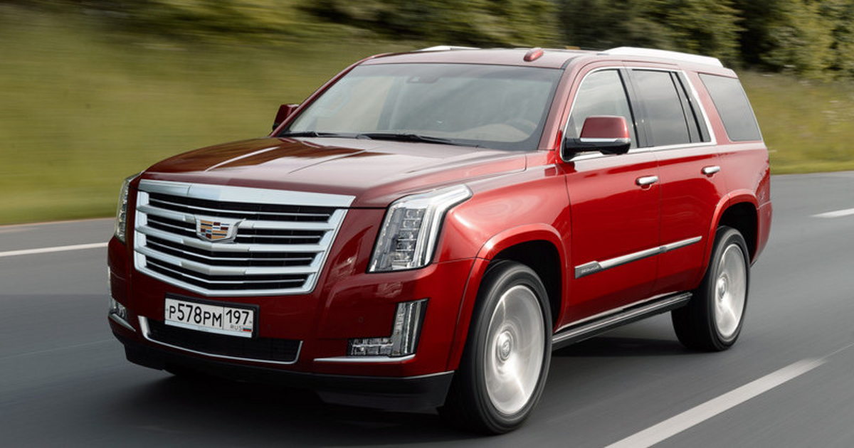 Cadillac escalade в пленке